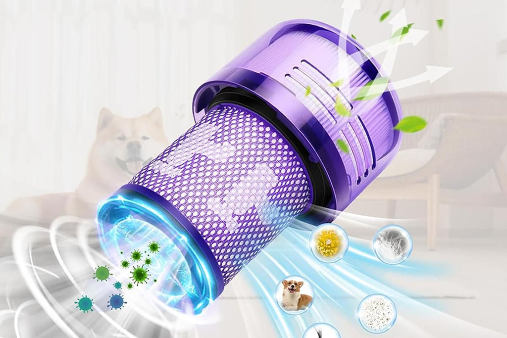 Replacement Filter for Dyson V12 Vacuum High-Efficiency Dust Filter