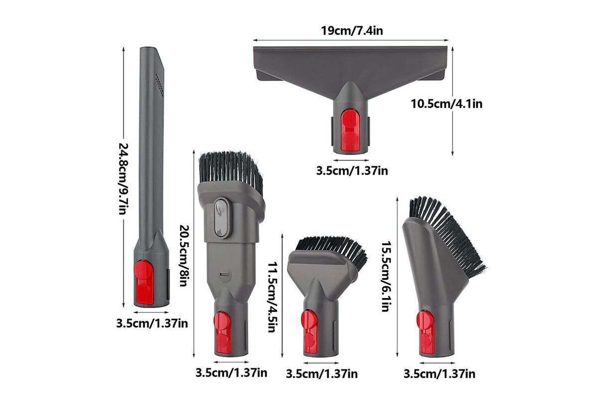 6Pcs Brush Attachment Tools Kit Compatible