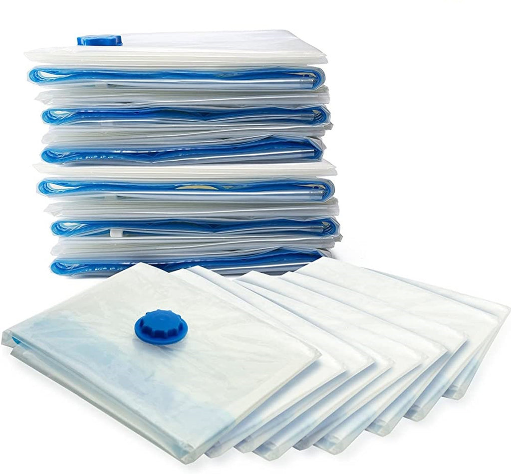 9 Pk Space Saver Vacuum Sealer Storage Bag Kit